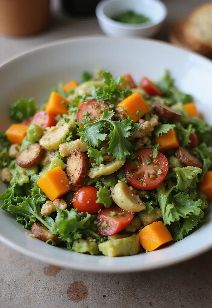 25 Best Vegan Dinner Recipes to Try This Week 118 25 Best Vegan Dinner Recipes to Try This Week - 18. Simple Vegan Salad