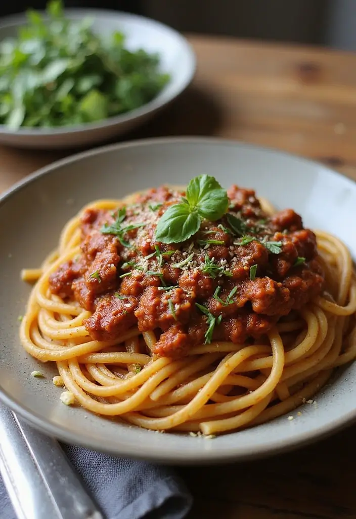 25 Best Vegan Dinner Recipes to Try This Week 153 25 Best Vegan Dinner Recipes to Try This Week - 23. Vegan Bolognese