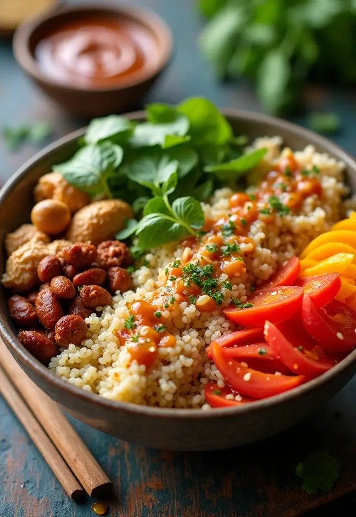 25 Best Vegan Dinner Recipes to Try This Week 22 25 Best Vegan Dinner Recipes to Try This Week - 4. Thai Peanut Buddha Bowl