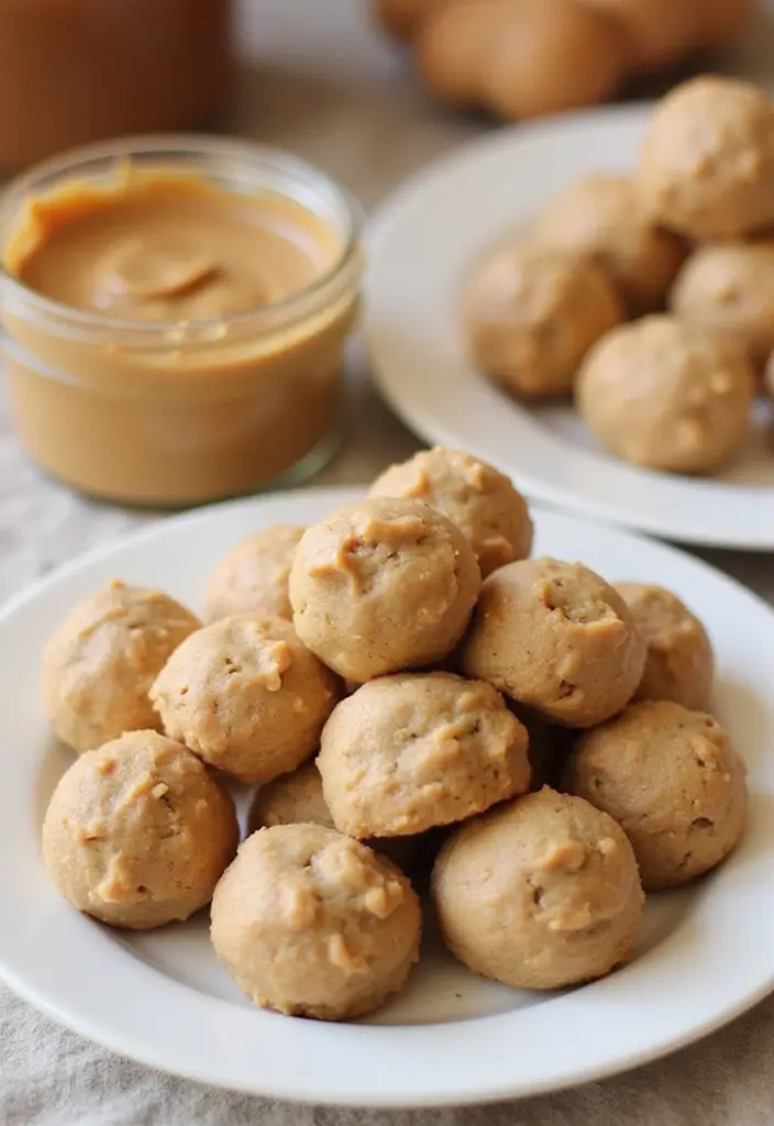 25 High Protein Raw Vegan Recipes Full of Energy 88 25 High Protein Raw Vegan Recipes Full of Energy - 14. No-Bake Peanut Butter Cookie Dough Bites