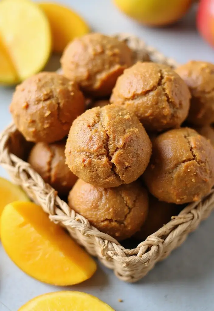 25 High Protein Raw Vegan Recipes Full of Energy 95 25 High Protein Raw Vegan Recipes Full of Energy - 15. Spiced Mango Energy Balls