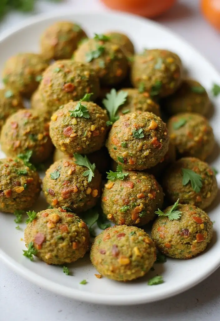 25 High Protein Raw Vegan Recipes Full of Energy 133 25 High Protein Raw Vegan Recipes Full of Energy - 21. Raw Vegan Falafel Balls