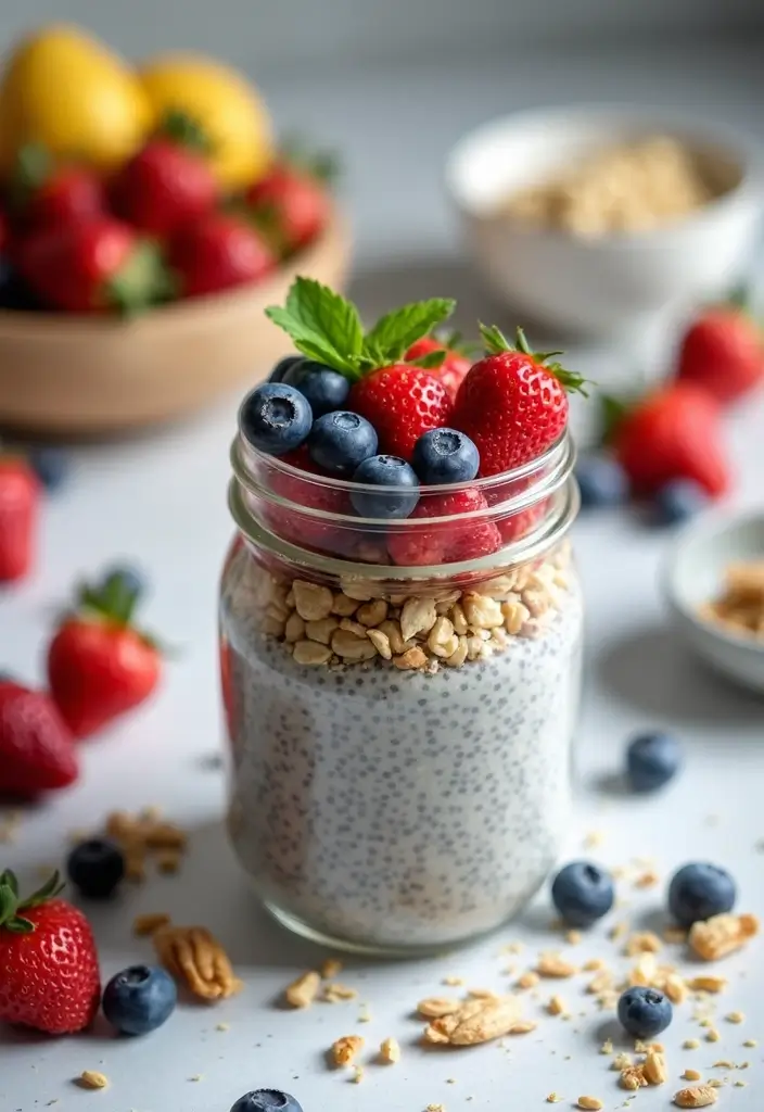 25 Low Carb Vegan Recipes for Every Day 53 25 Low Carb Vegan Recipes for Every Day - 9. Nutty Chia Pudding