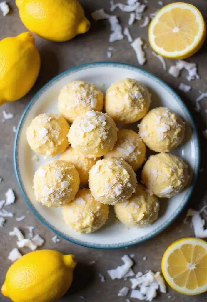 25 Vegan Dairy Free Gluten Free Recipes for Every Occasion 67 25 Vegan Dairy Free Gluten Free Recipes for Every Occasion - 11. Lemon Coconut Energy Bites