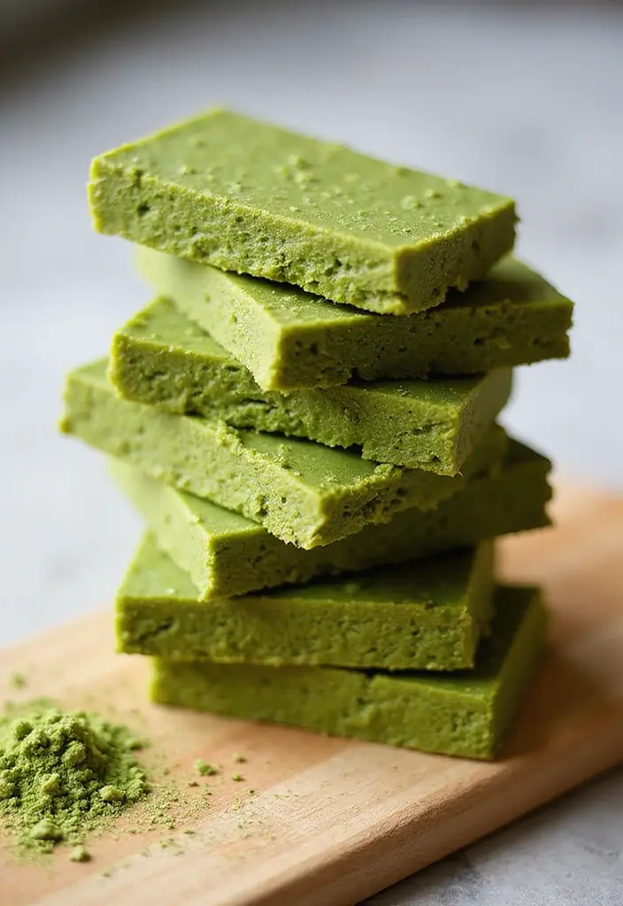25 Vegan Dairy Free Gluten Free Recipes for Every Occasion 81 25 Vegan Dairy Free Gluten Free Recipes for Every Occasion - 13. Vegan Matcha Energy Bars