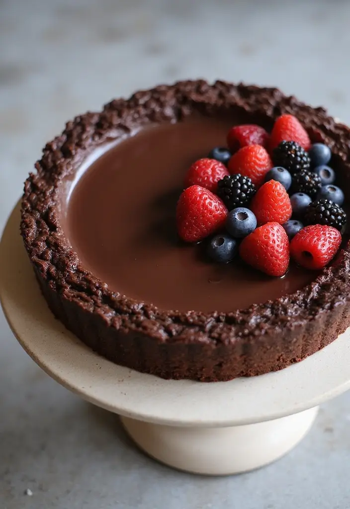 25 Vegan Dairy Free Gluten Free Recipes for Every Occasion 135 25 Vegan Dairy Free Gluten Free Recipes for Every Occasion - 21. Vegan Chocolate Tart