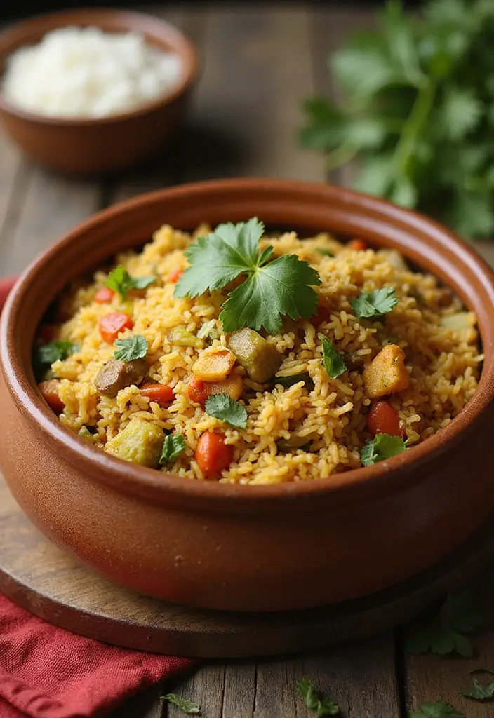 25 Vegan Dutch Oven Recipes for Family Dinners 74 25 Vegan Dutch Oven Recipes for Family Dinners - 12. Vegetable Biryani