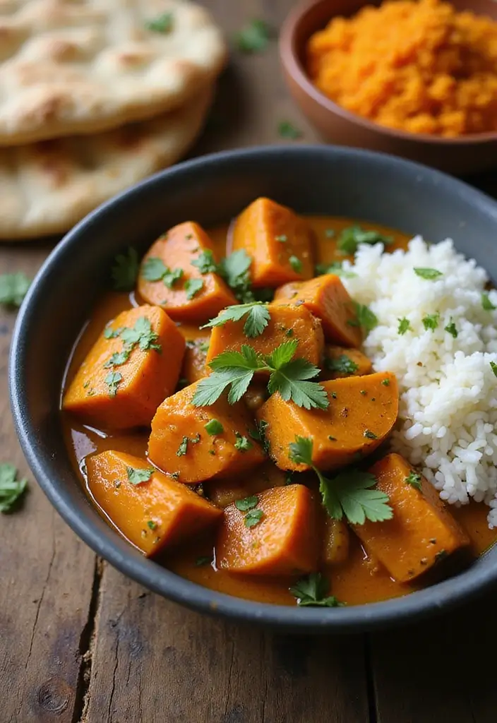 25 Vegan Dutch Oven Recipes for Family Dinners 103 25 Vegan Dutch Oven Recipes for Family Dinners - 17. Vegan Sweet Potato Curry