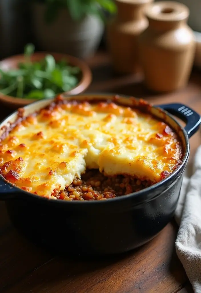 25 Vegan Dutch Oven Recipes for Family Dinners 117 25 Vegan Dutch Oven Recipes for Family Dinners - 19. Vegan Shepherd's Pie