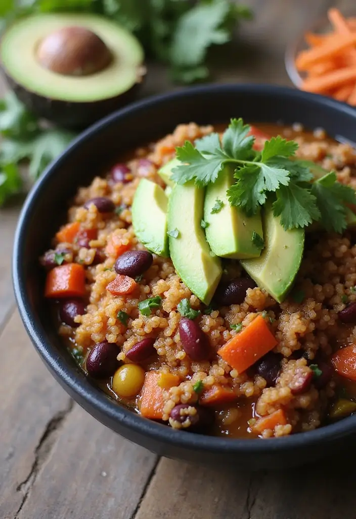 25 Vegan Dutch Oven Recipes for Family Dinners 6 25 Vegan Dutch Oven Recipes for Family Dinners - 2. One-Pot Quinoa Chili
