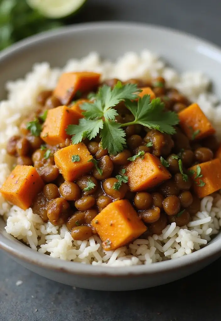 25 Vegan Dutch Oven Recipes for Family Dinners 20 25 Vegan Dutch Oven Recipes for Family Dinners - 4. Curried Lentil and Sweet Potato