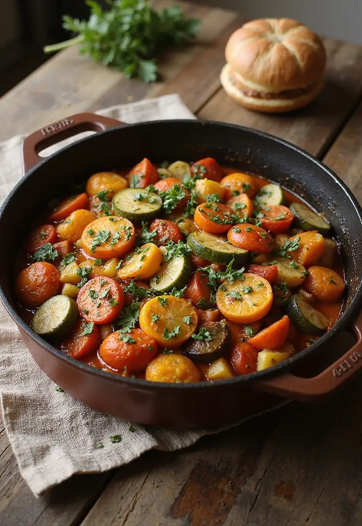25 Vegan Dutch Oven Recipes for Family Dinners 27 25 Vegan Dutch Oven Recipes for Family Dinners - 5. Ratatouille