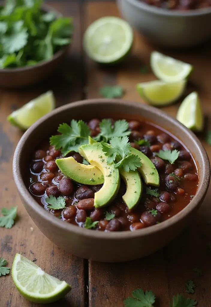 25 Vegan Dutch Oven Recipes for Family Dinners 32 25 Vegan Dutch Oven Recipes for Family Dinners - 6. Smoky Black Bean Soup