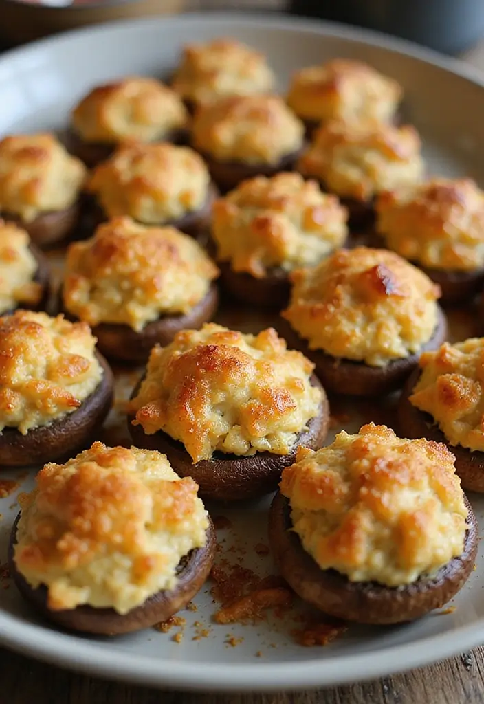 25 Vegan Gluten Free Appetizer Recipes for Any Party 78 25 Vegan Gluten Free Appetizer Recipes for Any Party - 12. Vegan Stuffed Mushrooms