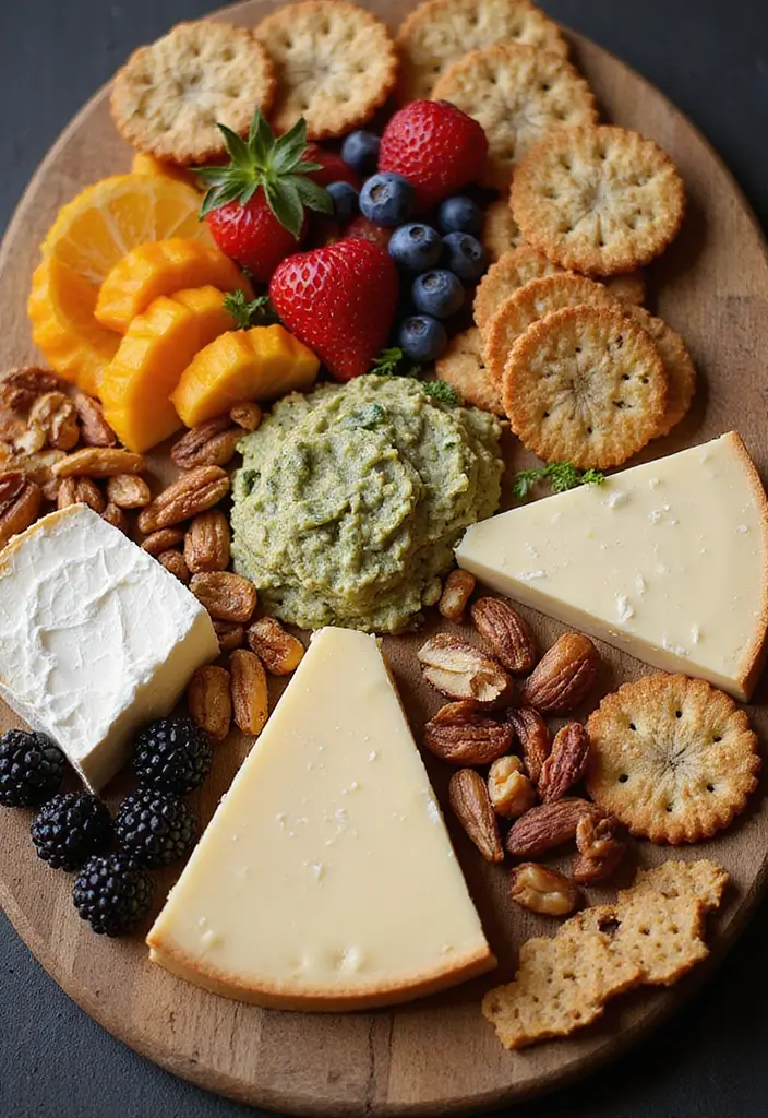 25 Vegan Gluten Free Appetizer Recipes for Any Party 50 25 Vegan Gluten Free Appetizer Recipes for Any Party - 8. Vegan Cheese Platter