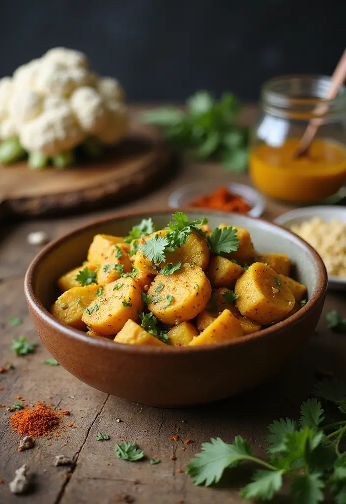 25 Vegan Gluten Free Crockpot Recipes for Busy Days 112 25 Vegan Gluten Free Crockpot Recipes for Busy Days - 18. Vegan Cauliflower & Potato Curry
