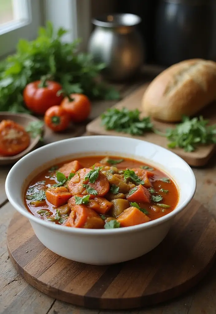 25 Vegan Gluten Free Crockpot Recipes for Busy Days 8 25 Vegan Gluten Free Crockpot Recipes for Busy Days - 2. Hearty Vegetable Stew
