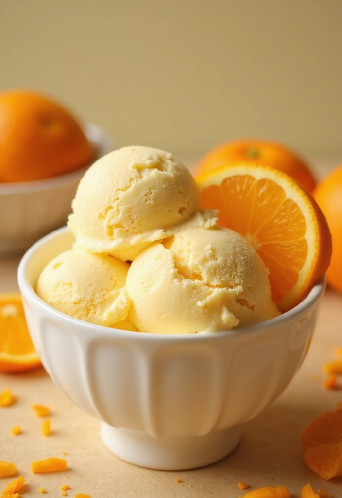 25 Vegan Ice Cream Recipes Dairy-Free and Delicious 60 25 Vegan Ice Cream Recipes Dairy-Free and Delicious - 10. Orange Creamsicle Delight