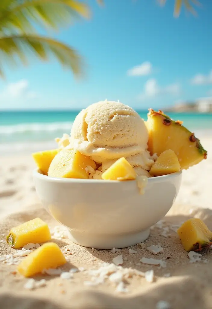 25 Vegan Ice Cream Recipes Dairy-Free and Delicious 102 25 Vegan Ice Cream Recipes Dairy-Free and Delicious - 16. Tropical Pineapple Coconut Ice Cream