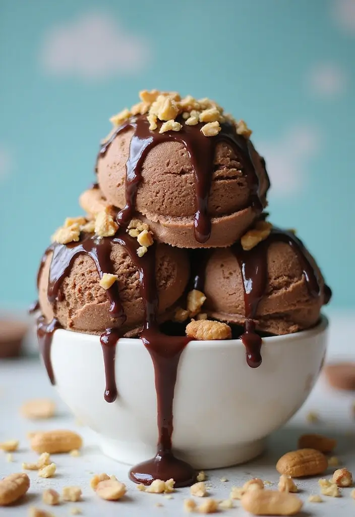 25 Vegan Ice Cream Recipes Dairy-Free and Delicious 18 25 Vegan Ice Cream Recipes Dairy-Free and Delicious - 4. Chocolate Peanut Butter Cup Delight