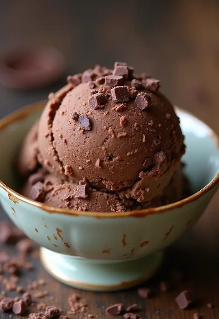 25 Vegan Ice Cream Recipes Dairy-Free and Delicious 39 25 Vegan Ice Cream Recipes Dairy-Free and Delicious - 7. Creamy Avocado Chocolate Ice Cream