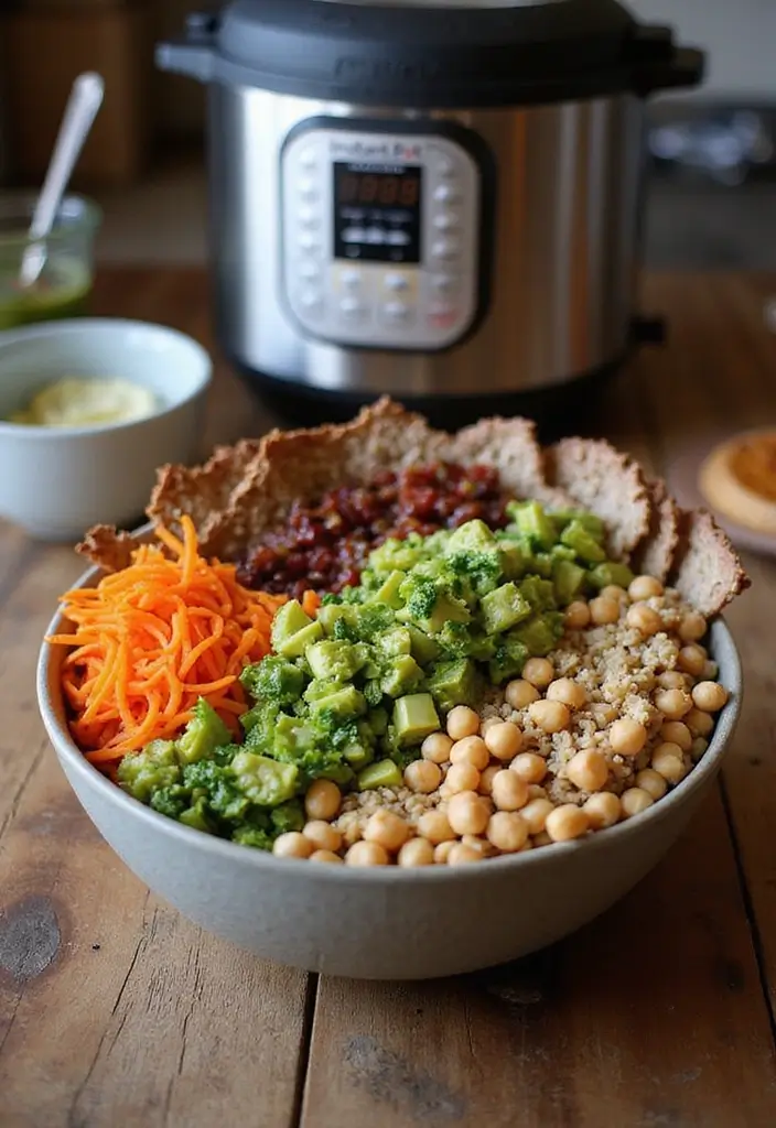 25 Vegan Instant Pot Recipes for Quick Meals 54 25 Vegan Instant Pot Recipes for Quick Meals - 10. Vegan Buddha Bowl