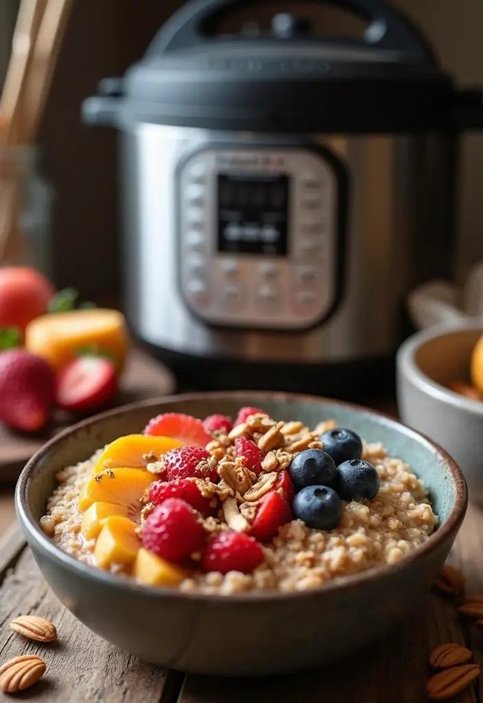 25 Vegan Instant Pot Recipes for Quick Meals 129 25 Vegan Instant Pot Recipes for Quick Meals - 21. Instant Pot Vegan Oatmeal