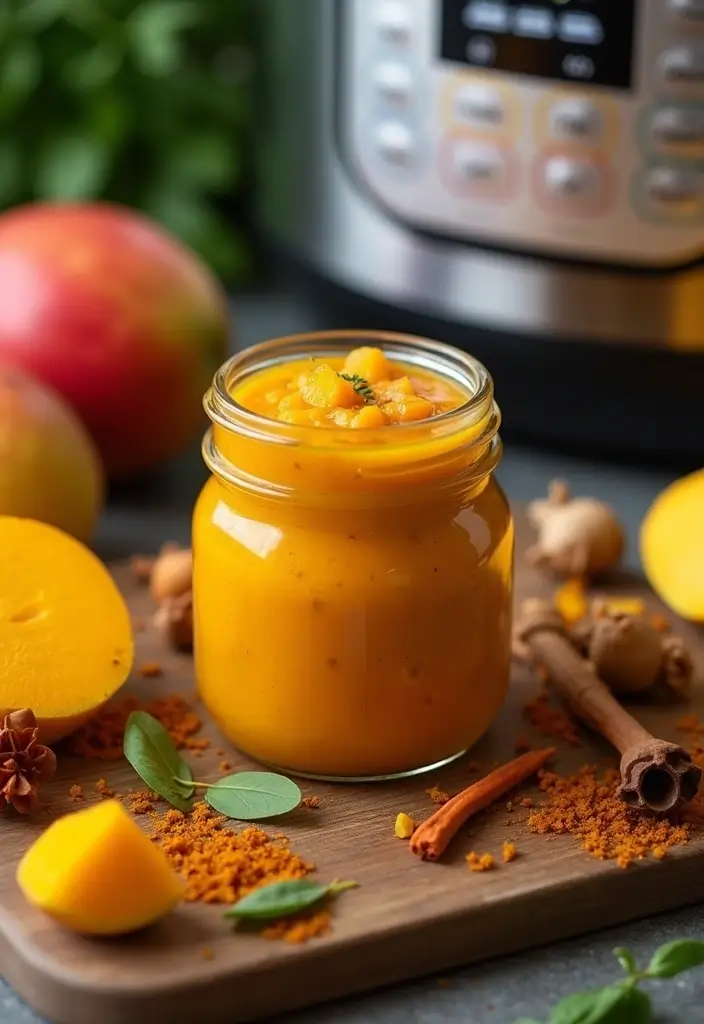 25 Vegan Instant Pot Recipes for Quick Meals 143 25 Vegan Instant Pot Recipes for Quick Meals - 23. Instant Pot Vegan Mango Chutney