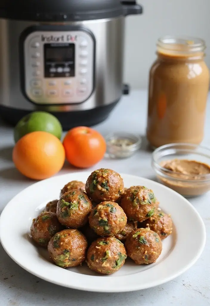 25 Vegan Instant Pot Recipes for Quick Meals 148 25 Vegan Instant Pot Recipes for Quick Meals - 24. Instant Pot Vegan Energy Bites
