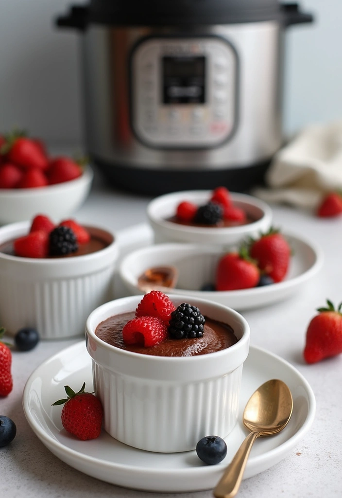 25 Vegan Instant Pot Recipes for Quick Meals 155 25 Vegan Instant Pot Recipes for Quick Meals - 25. Instant Pot Vegan Chocolate Mousse