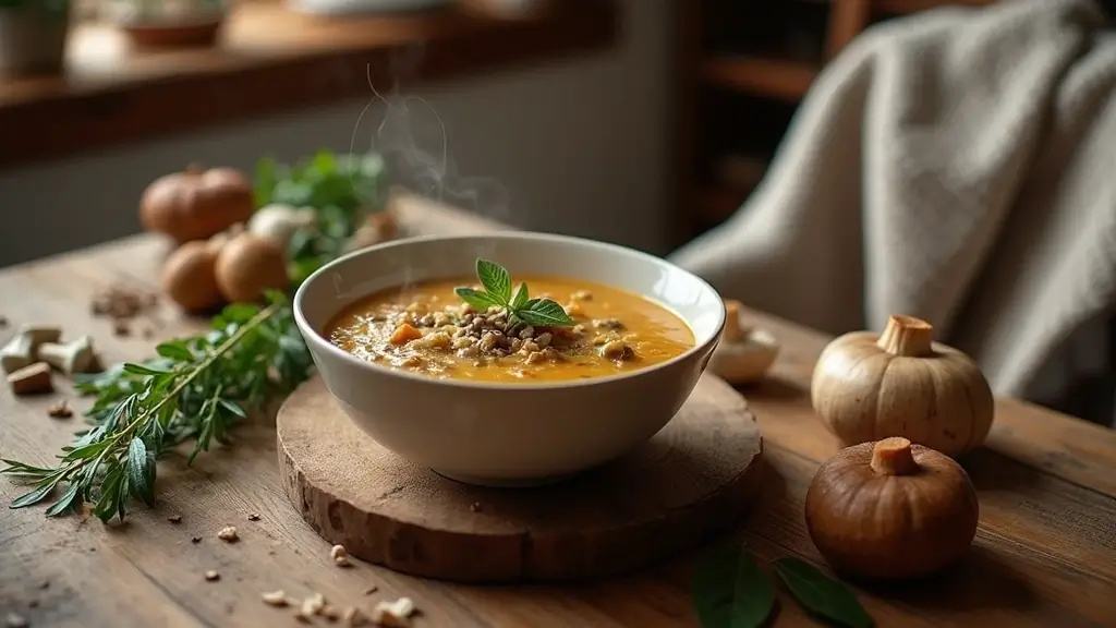 25 Vegan Mushroom Soup Recipes for Cozy Evenings