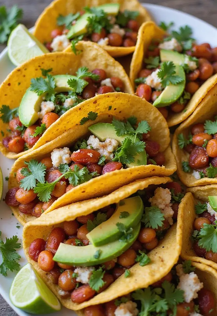 25 Vegan Pinto Bean Recipes for Protein-Packed Meals 1 25 Vegan Pinto Bean Recipes for Protein-Packed Meals - 1. Spicy Pinto Bean Tacos