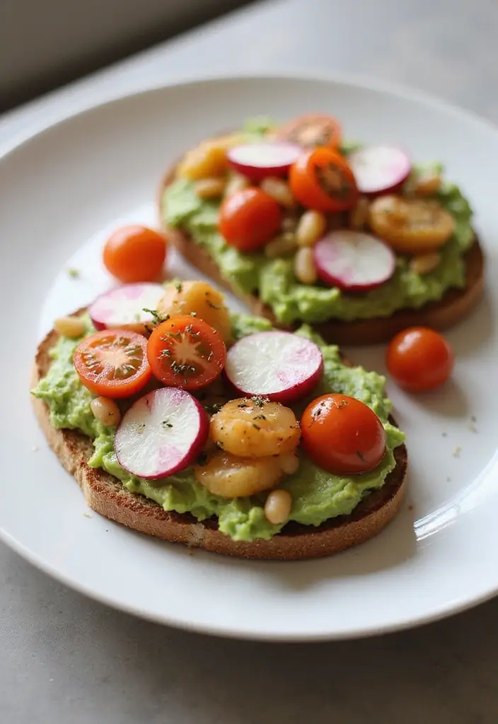 25 Vegan Pinto Bean Recipes for Protein-Packed Meals 56 25 Vegan Pinto Bean Recipes for Protein-Packed Meals - 10. Pinto Bean and Avocado Toast