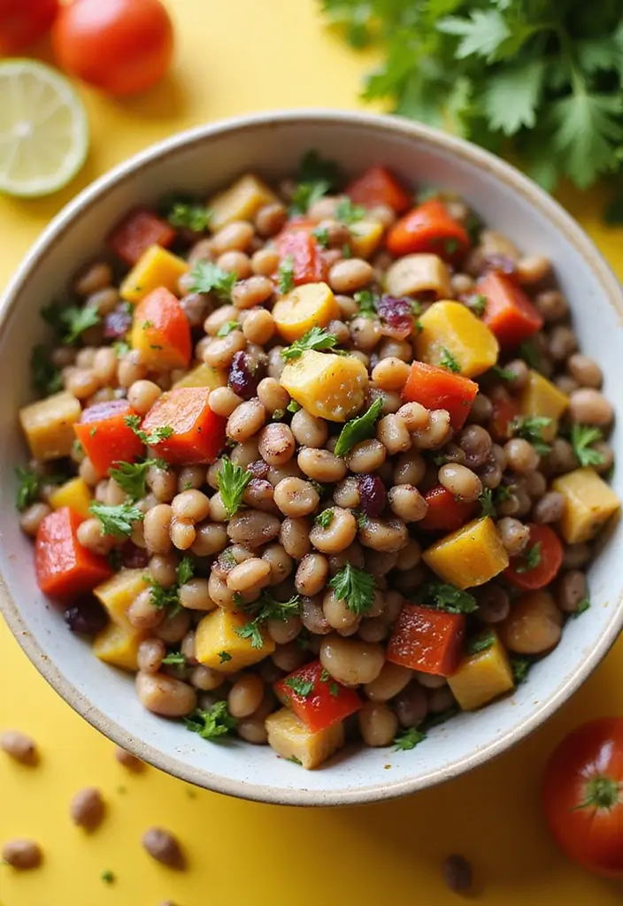 25 Vegan Pinto Bean Recipes for Protein-Packed Meals 153 25 Vegan Pinto Bean Recipes for Protein-Packed Meals - 25. Pinto Bean and Lentil Salad