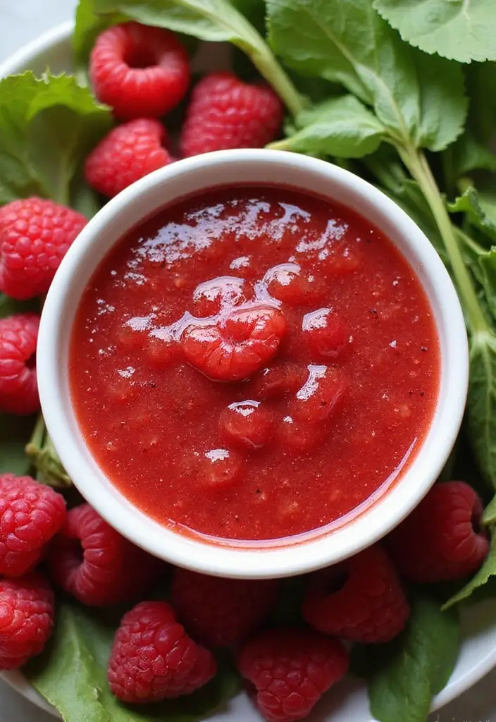 25 Vegan Salad Dressing Recipes You Can Make at Home 107 25 Vegan Salad Dressing Recipes You Can Make at Home - 17. Raspberry Vinaigrette