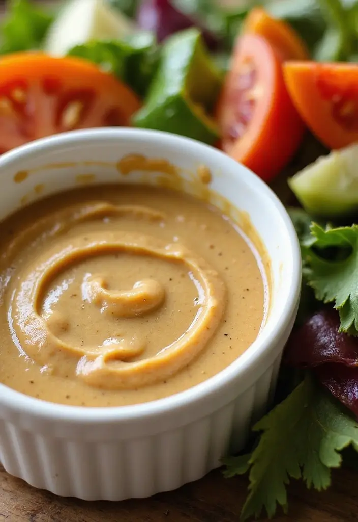 25 Vegan Salad Dressing Recipes You Can Make at Home 53 25 Vegan Salad Dressing Recipes You Can Make at Home - 9. Peanut Butter Dressing