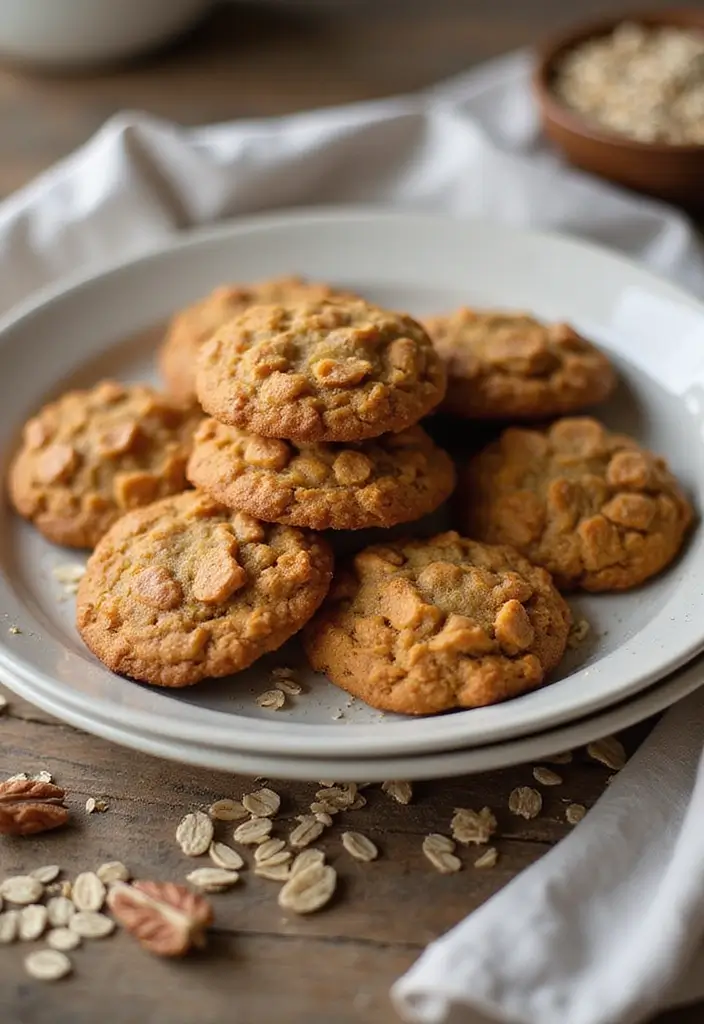 25 Vegan Sweet Potato Dessert Recipes That Delight 92 25 Vegan Sweet Potato Dessert Recipes That Delight - 14. Sweet Potato Oatmeal Cookies