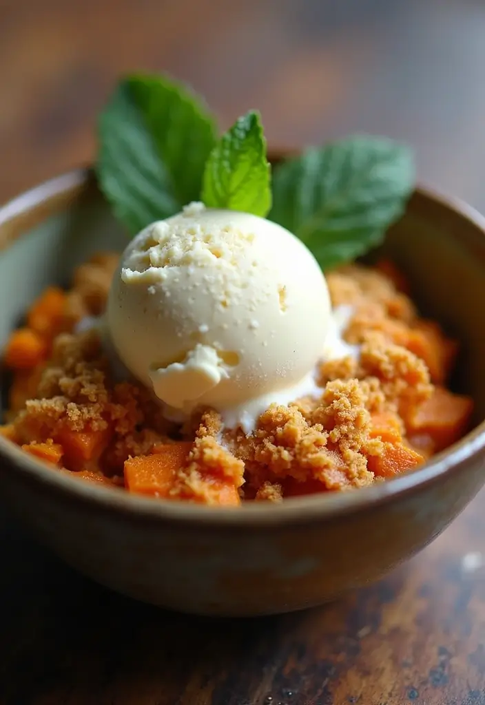 25 Vegan Sweet Potato Dessert Recipes That Delight 132 25 Vegan Sweet Potato Dessert Recipes That Delight - 20. Sweet Potato Crumble