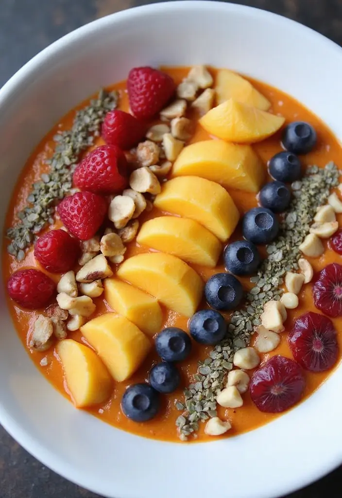 25 Vegan Sweet Potato Dessert Recipes That Delight 158 25 Vegan Sweet Potato Dessert Recipes That Delight - 24. Sweet Potato Smoothie Bowl