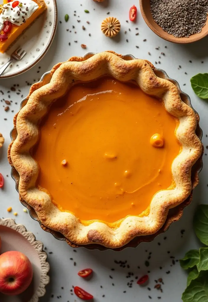 25 Vegan Sweet Potato Pie Recipes Perfect for Holidays 81 25 Vegan Sweet Potato Pie Recipes Perfect for Holidays - 13. Vanilla Chia Vegan Sweet Potato Pie