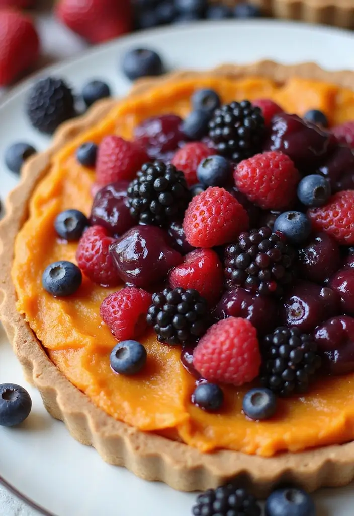 25 Vegan Sweet Potato Pie Recipes Perfect for Holidays 95 25 Vegan Sweet Potato Pie Recipes Perfect for Holidays - 15. Berry Compote Vegan Sweet Potato Pie