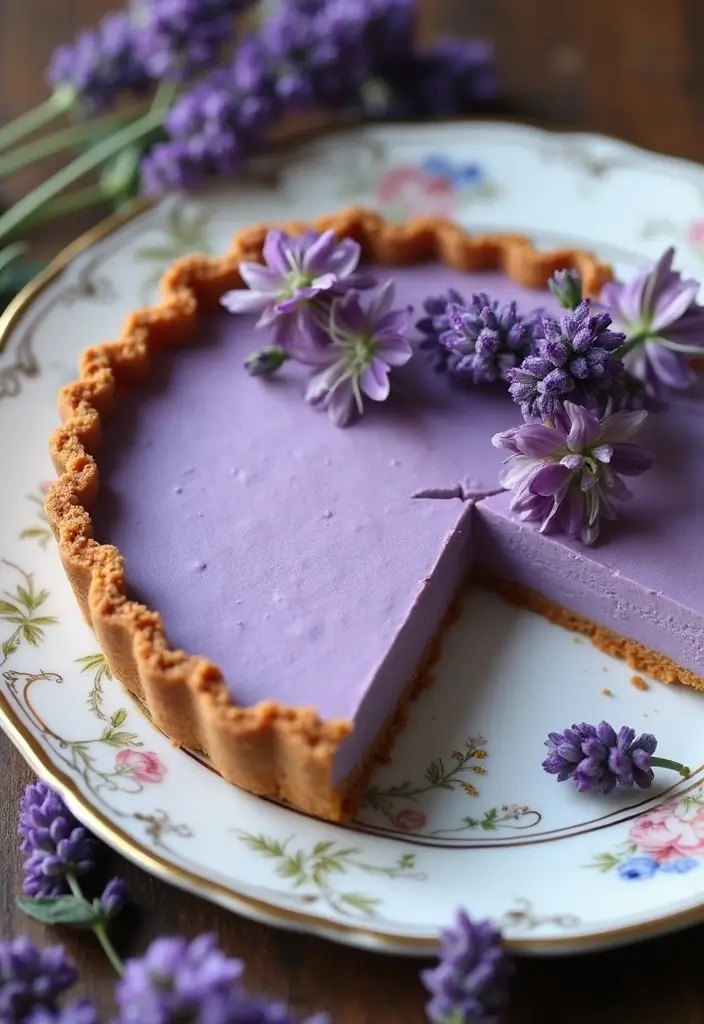 25 Vegan Sweet Potato Pie Recipes Perfect for Holidays 109 25 Vegan Sweet Potato Pie Recipes Perfect for Holidays - 17. Lavender Vegan Sweet Potato Pie