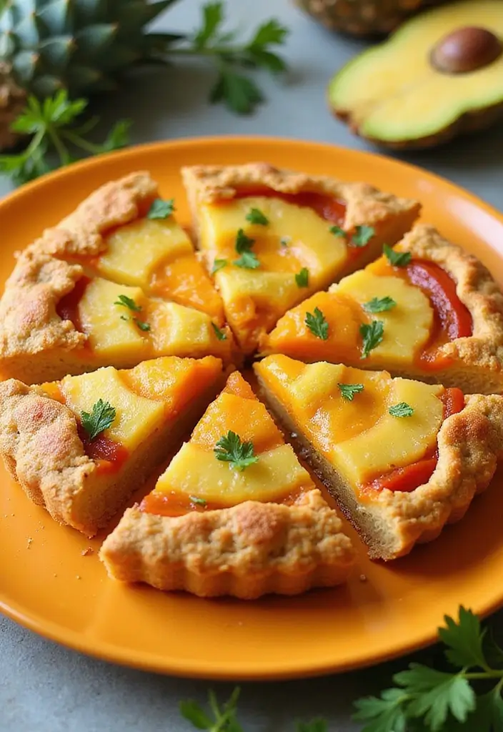 25 Vegan Sweet Potato Pie Recipes Perfect for Holidays 116 25 Vegan Sweet Potato Pie Recipes Perfect for Holidays - 18. Tropical Pineapple Vegan Sweet Potato Pie