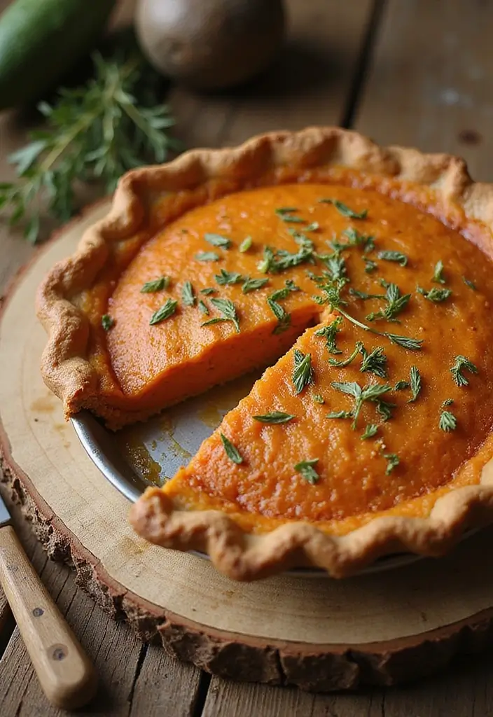 25 Vegan Sweet Potato Pie Recipes Perfect for Holidays 130 25 Vegan Sweet Potato Pie Recipes Perfect for Holidays - 20. Savory Vegan Sweet Potato Pie