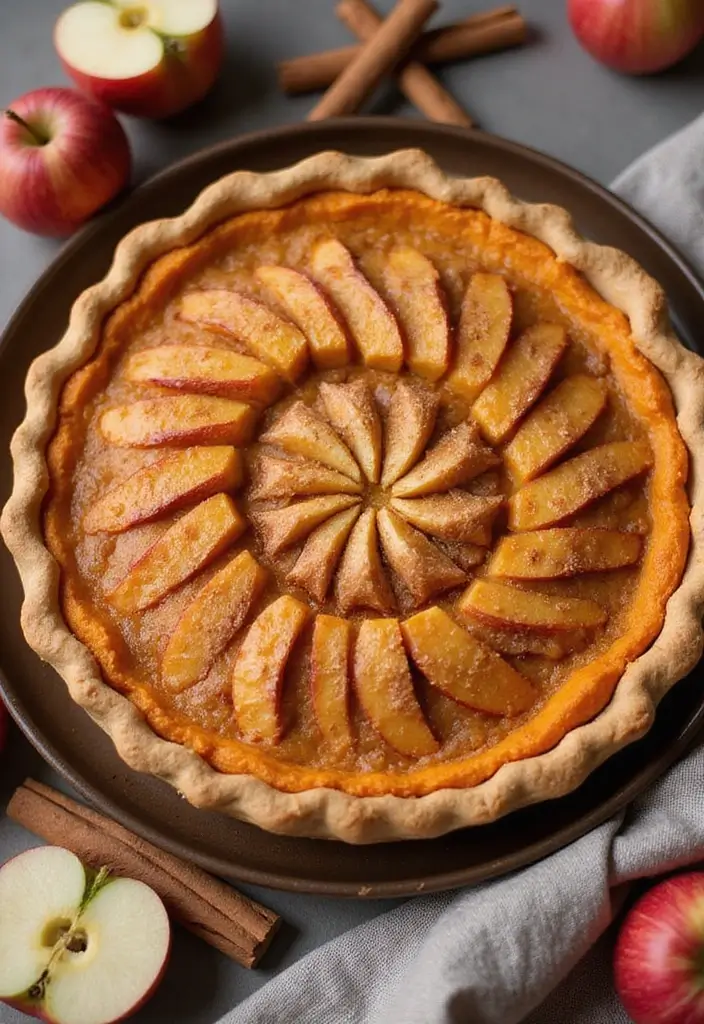25 Vegan Sweet Potato Pie Recipes Perfect for Holidays 151 25 Vegan Sweet Potato Pie Recipes Perfect for Holidays - 23. Apple Cinnamon Vegan Sweet Potato Pie