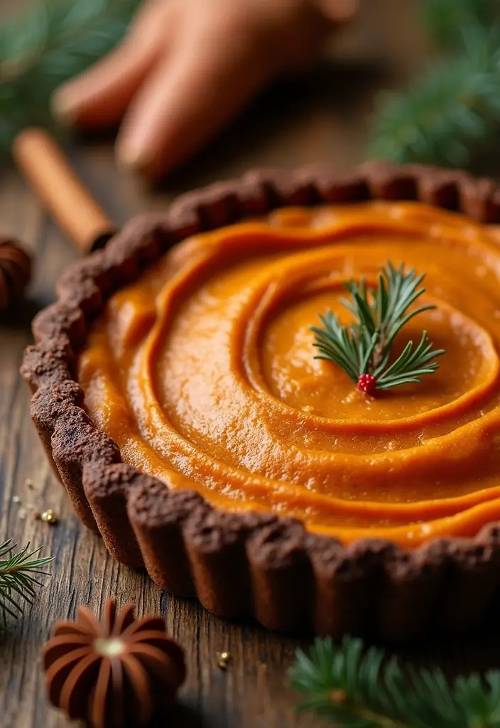 25 Vegan Sweet Potato Pie Recipes Perfect for Holidays 48 25 Vegan Sweet Potato Pie Recipes Perfect for Holidays - 8. Gingerbread Vegan Sweet Potato Pie