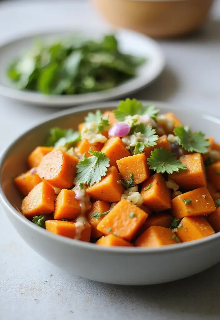 25 Vegan Sweet Potato Recipes You’ll Keep Making 135 25 Vegan Sweet Potato Recipes You’ll Keep Making - 21. Sweet Potato Salad