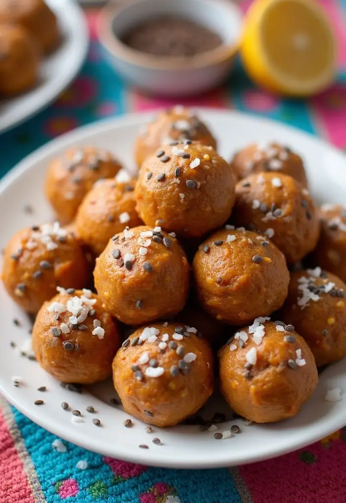 25 Vegan Sweet Potato Recipes You’ll Keep Making 43 25 Vegan Sweet Potato Recipes You’ll Keep Making - 7. Sweet Potato Energy Balls