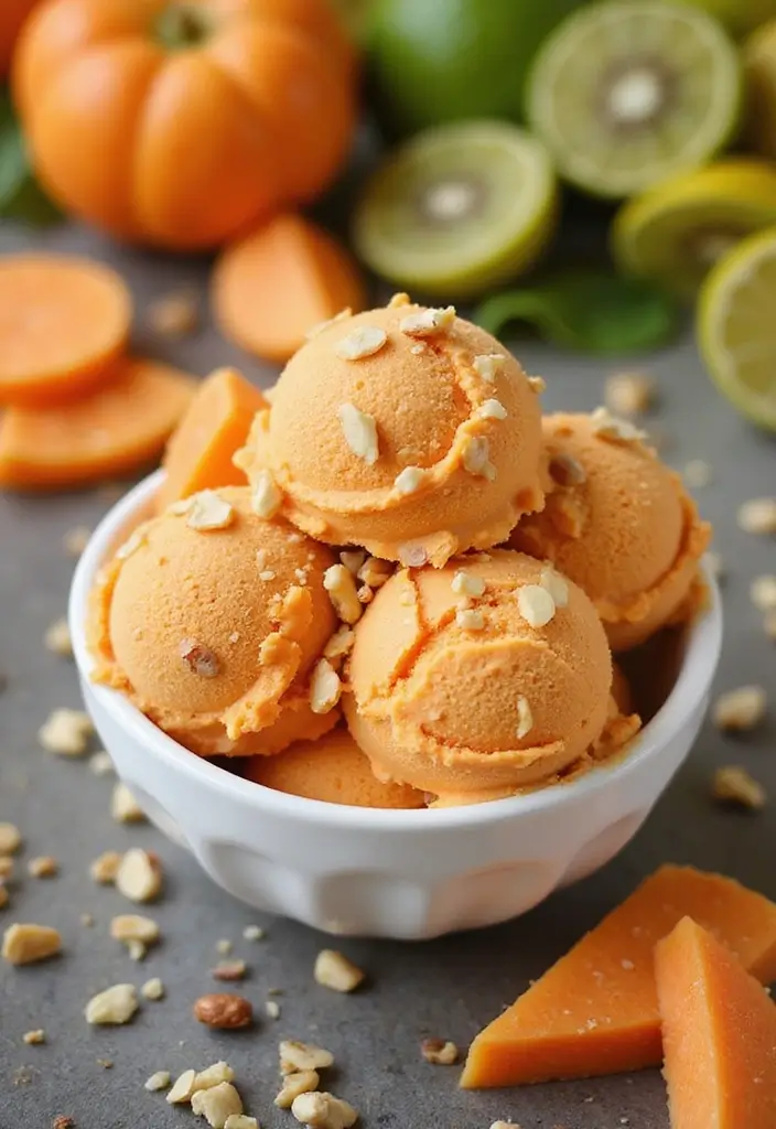 25 Vegan Sweet Potato Recipes You’ll Keep Making 50 25 Vegan Sweet Potato Recipes You’ll Keep Making - 8. Sweet Potato Ice Cream