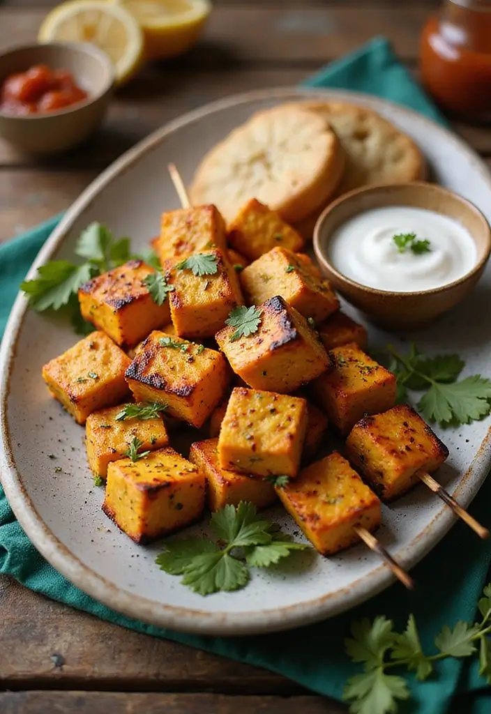 25 Vegan Thanksgiving Main Dish Recipes Everyone Will Love 123 25 Vegan Thanksgiving Main Dish Recipes Everyone Will Love - 19. Vegan Paneer Tikka